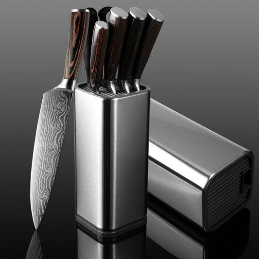 Premium VG10 Damascus Steel Japanese Chef Kitchen Knife Set