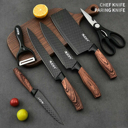 6 Piece Chop Stop Kitchen Cutlery Set