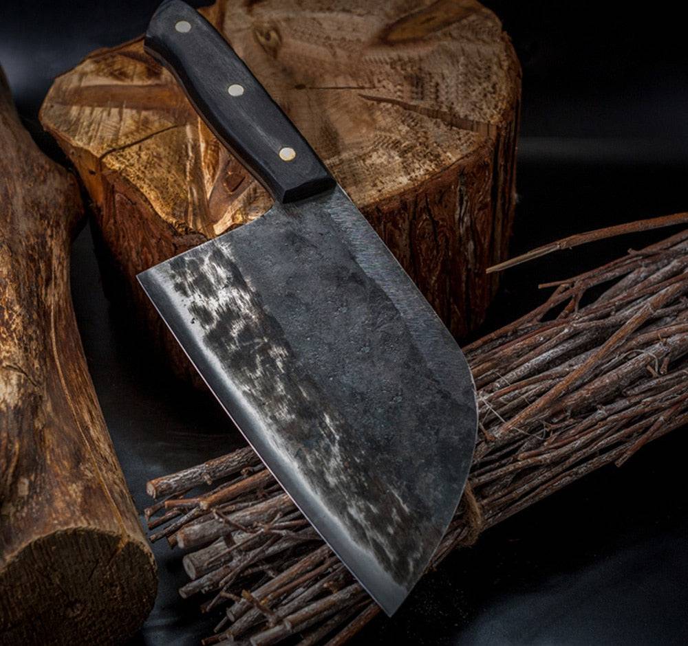 How to Make a Serbian Chef Cleaver - Brown County Forge