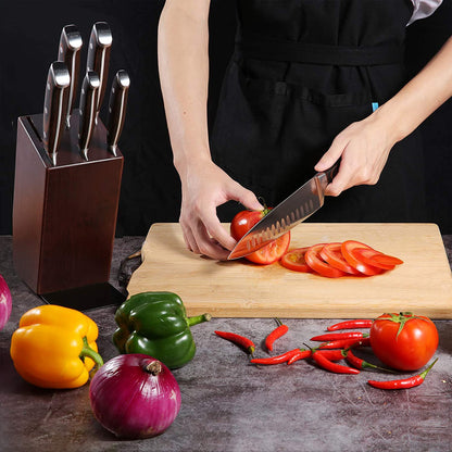 7 Knife Pro Chef Set German 1.4116 Stainless Steel