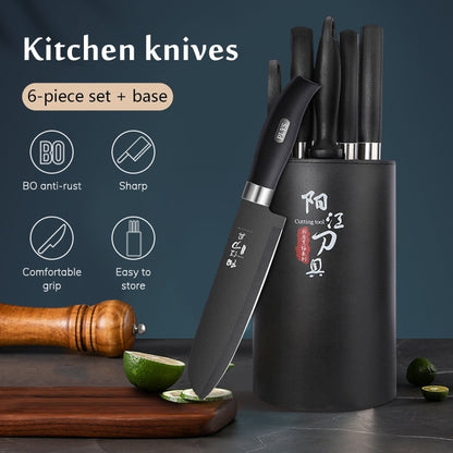The Chop Stop Precision 7-Piece Knife Set