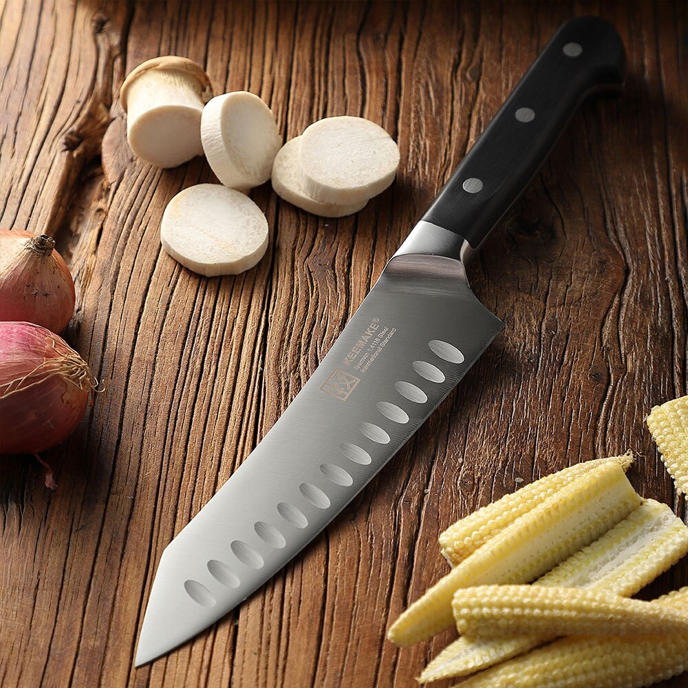 The Chop Stop Custom German 1.4116 Steel Culinary Knife And Chef Scissors